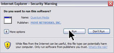 Security Warning