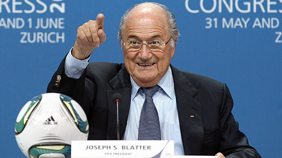 Sepp Blatter has held his position since 1998