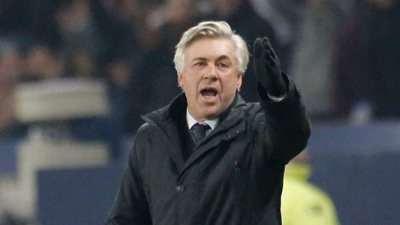 Carlo Ancelotti has led Paris Saint-Germain to the Champions League knockout stages