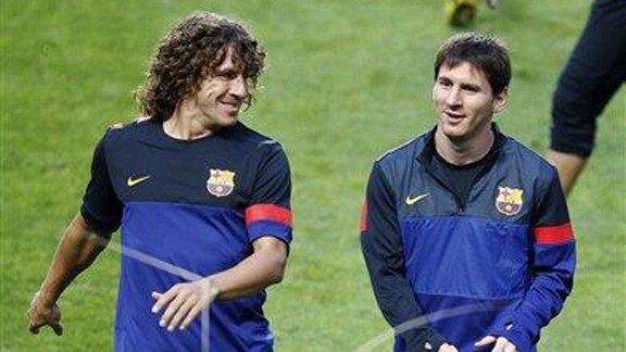Carles Puyol and Lionel Messi will be among the Barcelona players travelling to Israel and Palestine