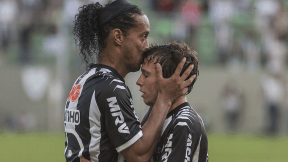 Bernard starred alongside Ronaldinho for Atletico Mineiro last season