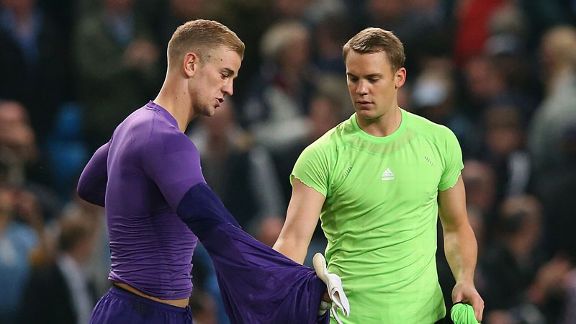 Joe Hart, Manuel Neuer