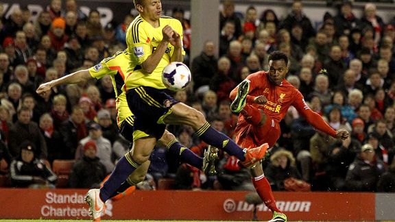 Daniel Sturridge goal Liverpool vs Sunderland