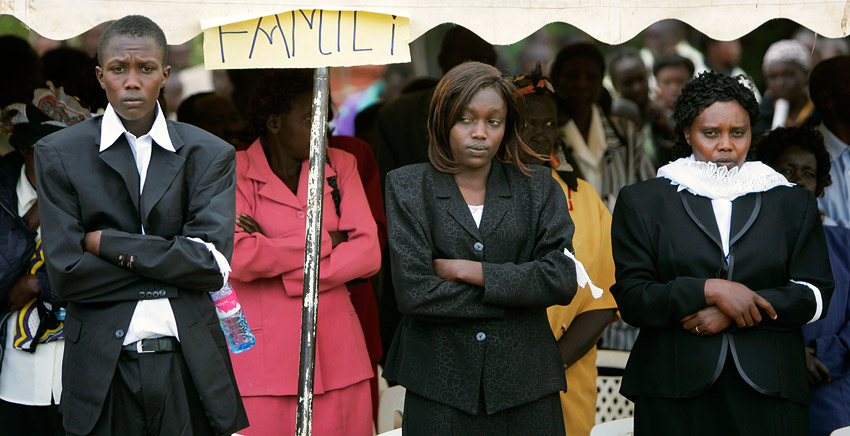 Sang funeral