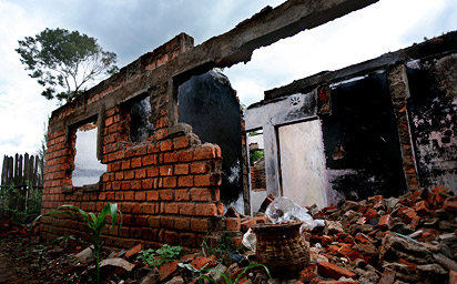 Rotted out home