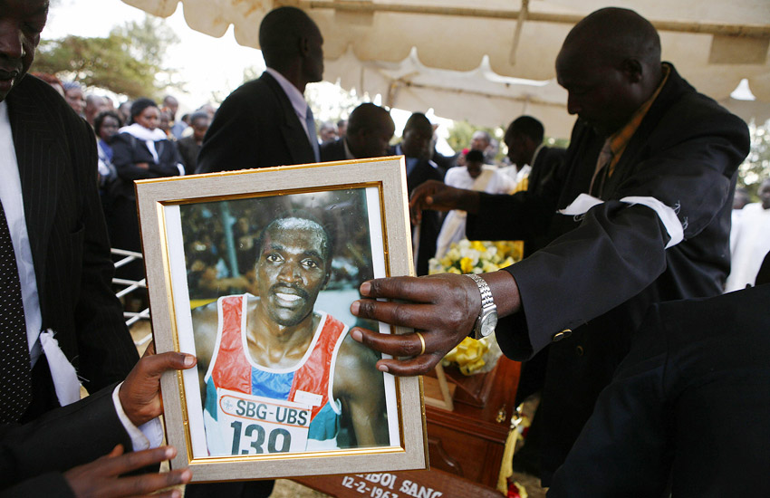 Sang funeral