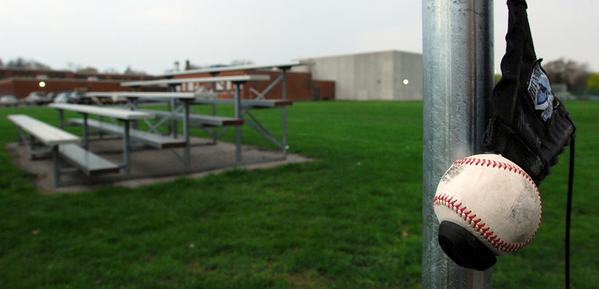 Lonely baseball