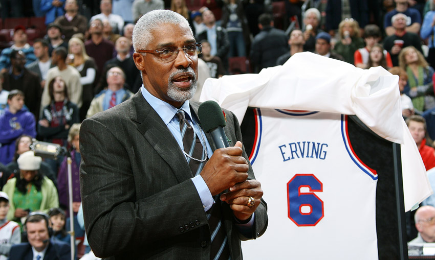 julius erving and alexandra stevenson