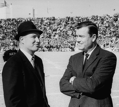Wayne Hardin, Darrell Royal