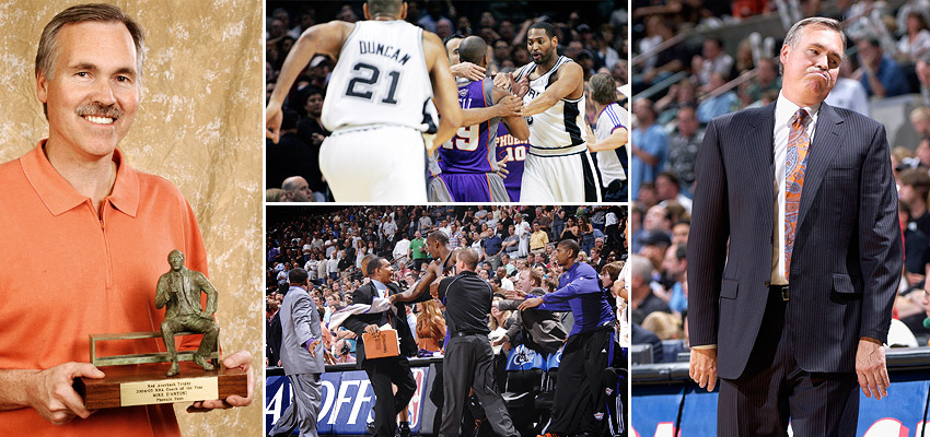 Mike D'Antoni and Suns vs. Spurs