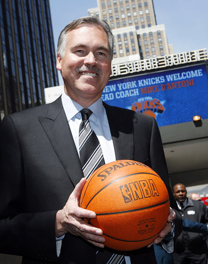 Mike D'Antoni outside MSG