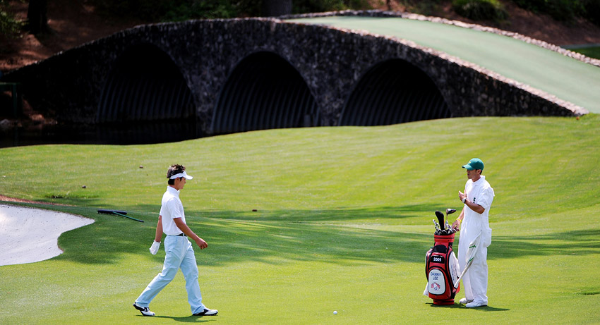 Danny Lee at the Masters