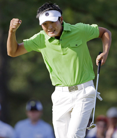 Danny Lee at the Masters
