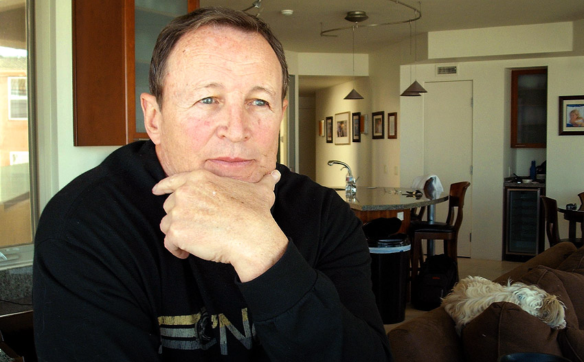 Ed Hochuli at home
