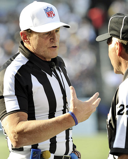 Ed Hochuli in action