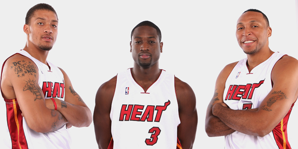 Beasley, Wade e Marion são as razões das esperanças renovadas da torcida do Miami