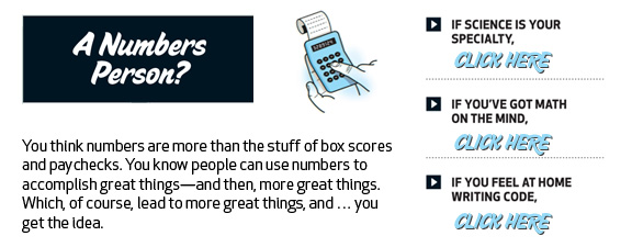 Numbers Person?