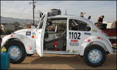 Desert Dingo Racing at the start of the 2008 Baja 1000