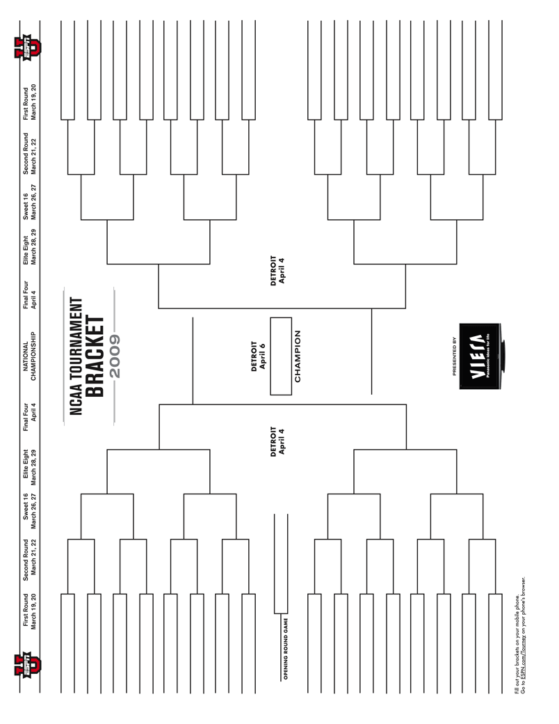 blank tournament brackets