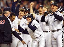 Yankees celebrate