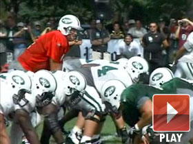 Favre: Weary, but improving