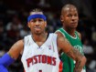 Celtics Shut Down Pistons In Iverson's Home Debut