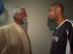 Bill Russell Chats With Tim Duncan 