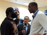 Kimbo Slice and Amare Stoudemire Face Off