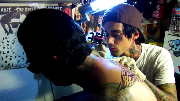 Kyle Loza Tats Beau Manley