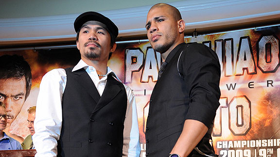 Pacquiao Vs. Cotto: Fire Power
