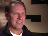 Coach Tom Izzo talks basketball with Andy Katz