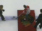 Kid Sinks Trick Shot In Blackhawks' Win