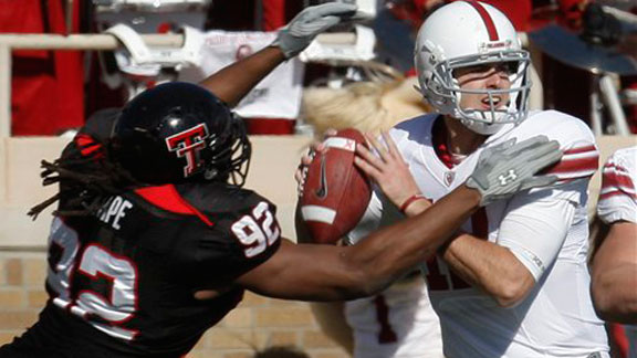 texas tech. Texas Tech improved to 7-4