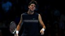 Del Potro perdi� con Murray en su debut, en Londres