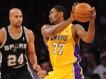 Ron Artest and Pau Gasol filled the void as the Lakers took care of the Spurs without Kobe Bryant and Andrew Bynum