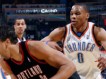 Blazers Strike Thunder, 92-87