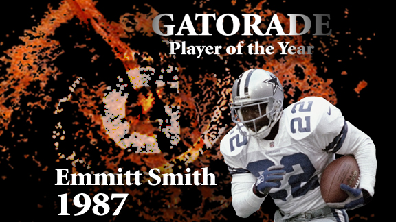 emmitt smith 2011. Of The Year Emmitt Smith