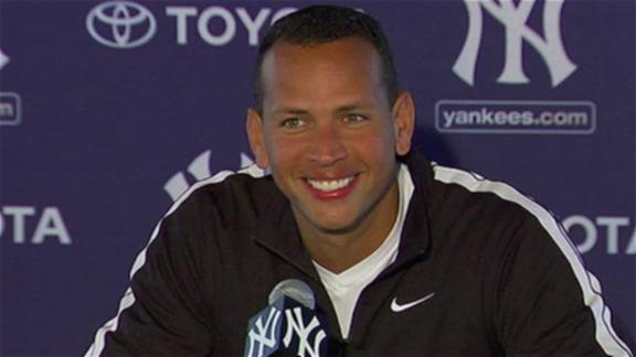 Alex Rodriguez joked about his
