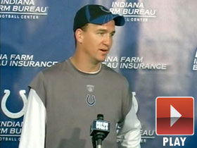 Manning on the mend