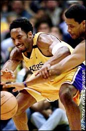 Kobe Bryant and Nick Anderson
