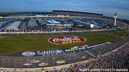 NASCAR-Lowe's Motor Speedway