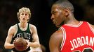 Larry Bird, Michael Jordan