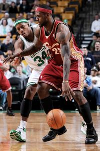 Paul Pierce, LeBron James