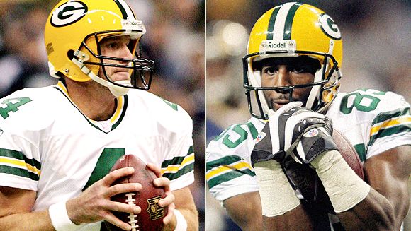 Brett Favre and Greg Jennings
