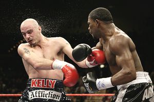 Kelly Pavlik and Jermain Taylor