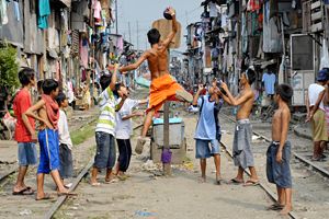 Streetball in Manila