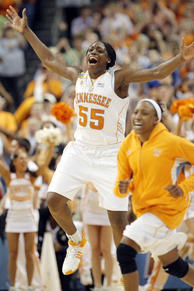 Nicky Anosike celebraters her acceptance in Teach For America