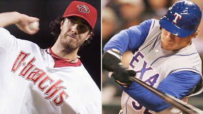 Dan Haren and Josh Hamilton