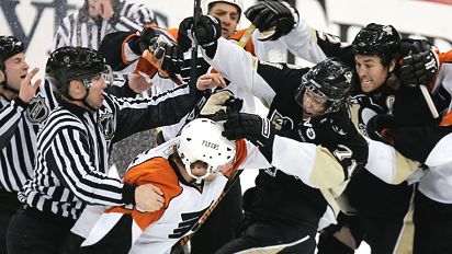 Flyers and Penguins
