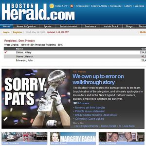 Boston Herald retraction